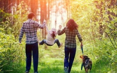A Good Combination: Pets and Kids Make Spring Break Fun